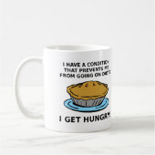 Hungry Condition Funny Mug Kaffeetasse (Links)