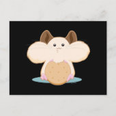 Hungry Hamster Postkarte (Vorderseite)