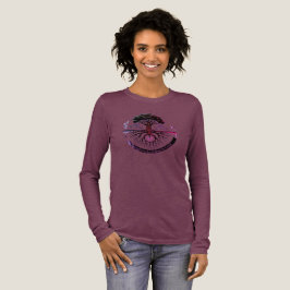 Hungry Hollow Brew Co. Long Sleeve T-shirt Tri-Blend Shirt