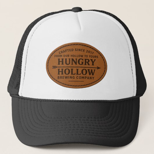 Hungry Hollow Brewing Company Trucker Hat Truckerkappe (Vorderseite)