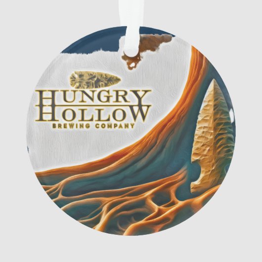 Hungry Hollow Christmas Ornament (Rückseite)