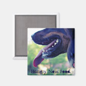 Hungry Magnet für Kühlschrank (Vorderseite/Rückseite)