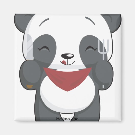 Hungry Panda Magnet (Vorne)
