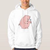 Hungry Pig Hoodie (Vorderseite)
