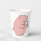 Hungry Pig Pappbecher (Vorderseite)