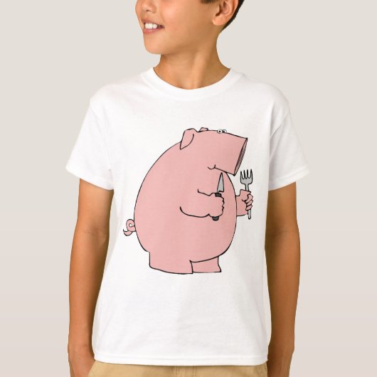 Hungry Pig T-Shirt (Vorderseite)