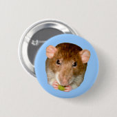 Hungry Rat Button (Vorne & Hinten)