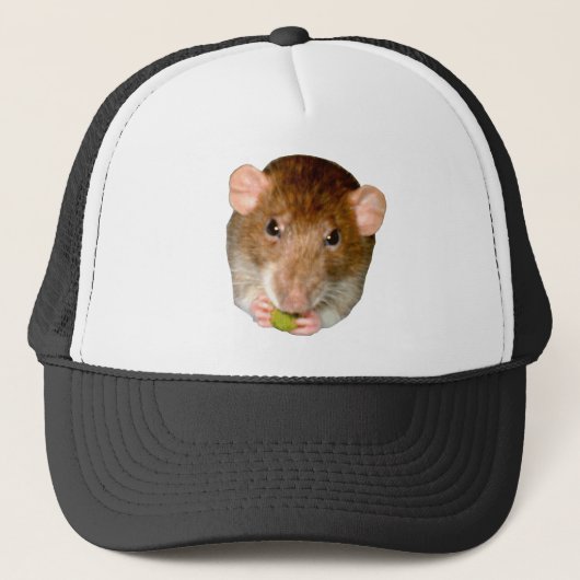 Hungry Rat Hat Truckerkappe (Vorderseite)