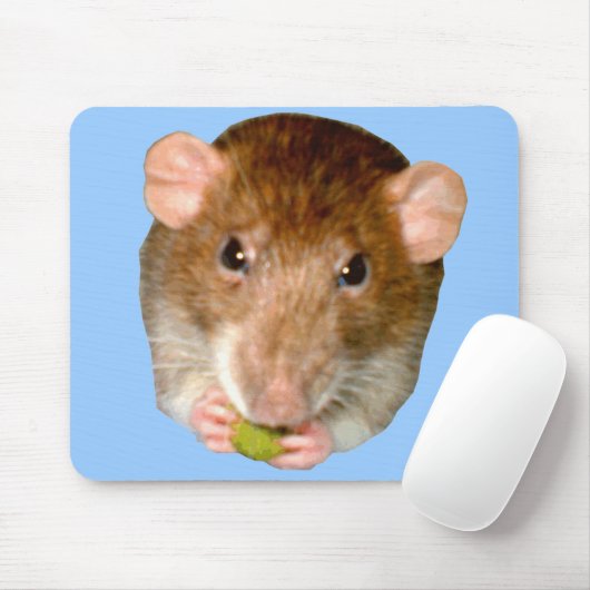 Hungry Rat Mousepad (Mit Mouse)