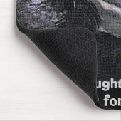 "HUNGRY RAVEN" Maus Pad Mousepad (Ecke)