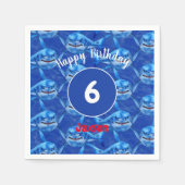 Hungry Sharks  Serviette (Vorderseite)