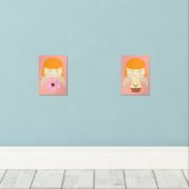 Hungry_Sweets Bilderwand Sets (Holzboden)