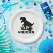 Hungry T-Rexx Pappteller (Party)