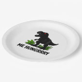 Hungry T-Rexx Pappteller (Schrägansicht)