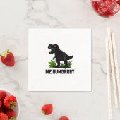 Hungry T-Rexx Serviette (Beispiel)