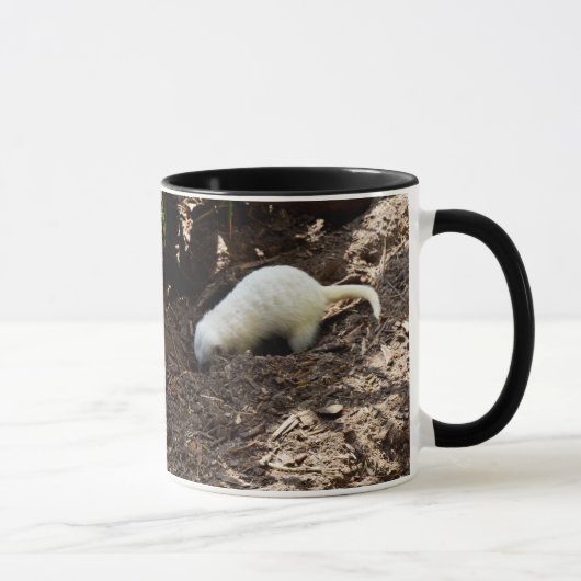 Hungry White Meerkat, Tasse (Rechts)