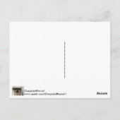 Hungy Baby Bird Sparrow Foto Postkarten (Rückseite)