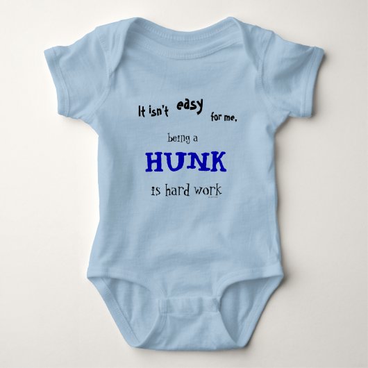 HUNK BABY STRAMPLER (Vorderseite)