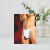 Hunk Postkarte (Stehend Vorderseite)