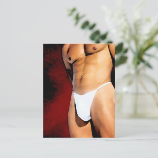 Hunk Postkarte (Stehend Vorderseite)