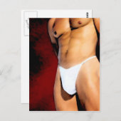 Hunk Postkarte (Vorne/Hinten)