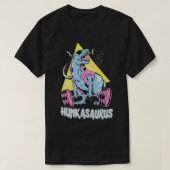 Hunkasaurus rex Dinosaur Funny Gym Workout T-Shirt (Design vorne)