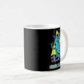 Hunkasaurus Weightlift Bodybuilding Gym Workout Kaffeetasse (VorderseiteRechts)