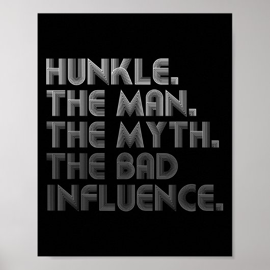 Hunkle den Mann, den Mythos, den schlechten Einflu Poster (Vorne)