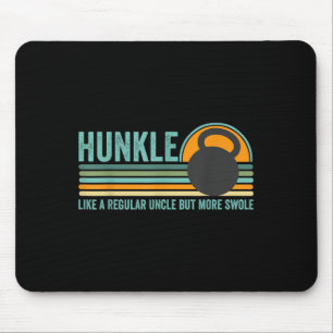 Hunkle Funny Onkel Geschenk Hunky Onkel Swole Meme Mousepad