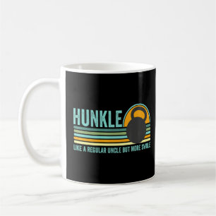 Hunkle Uncle Hunky Onkel Body Builder Swole Meme Kaffeetasse