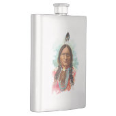 Hunkpapa Sioux Leiter: Sitting Bull Flachmann (Rechts)