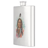 Hunkpapa Sioux Leiter: Sitting Bull Flachmann (Links)