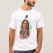 Hunkpapa Sioux Leiter: Sitting Bull T-Shirt (Vorderseite)