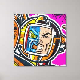 Hunkuloid™: Mutron™ Leinwanddruck