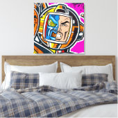 Hunkuloid™: Mutron™ Leinwanddruck (Insitu (Schlafzimmer))