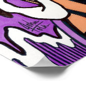 Hunkuloid™/Nocturno™/Gesicht Poster (Ecke)