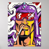 Hunkuloid™/Nocturno™/Gesicht Poster (Vorne)