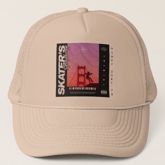 Hunky Caps Truckerkappe (Vorderseite)