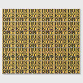 Hunky Dory, Peachy Keen Geschenkpapier (Flach)
