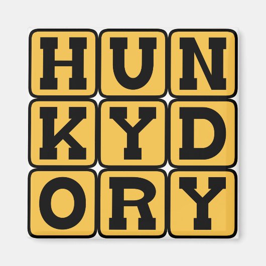 Hunky Dory, Peachy Keen Magnet (Vorne)
