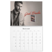 Hunky Helden der Liebe in Bloom Series Calendar Kalender (Mär 2026)