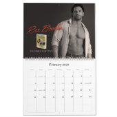 Hunky Helden der Liebe in Bloom Series Calendar Kalender (Feb 2026)