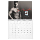 Hunky Helden der Liebe in Bloom Series Calendar Kalender (Jan 2026)