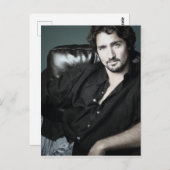 Hunky Schnurbart Justin 2006 Postkarte (Vorne/Hinten)