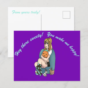 HunneeBunn Postcard Postkarte