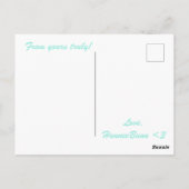 HunneeBunn Postcard Postkarte (Rückseite)