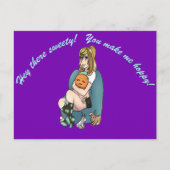 HunneeBunn Postcard Postkarte (Vorderseite)