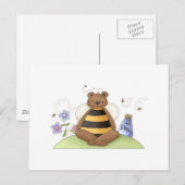 Hunny Bear Postkarte (Vorne/Hinten)