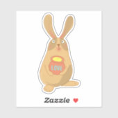 Hunny Bunny Aufkleber (Blatt)
