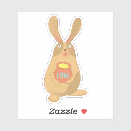 Hunny Bunny Aufkleber (Blatt)